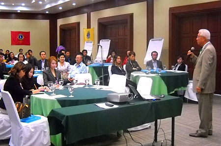 Future Lions leaders undergo training from respected community leaders.